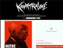 Tablet Screenshot of kourtrajme.com